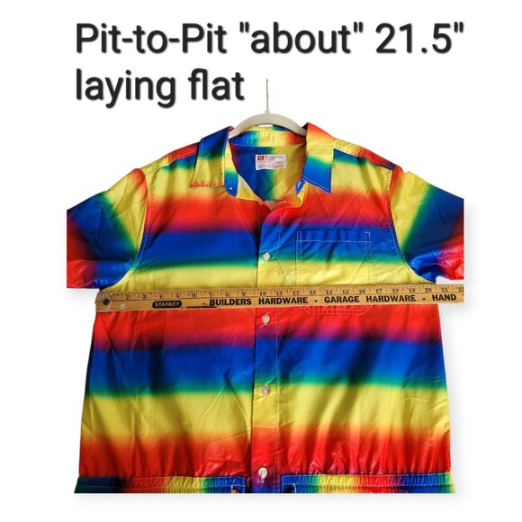 Genderless Target Rainbow Jumpsuit Pantsuit Kidcore Festival Rave size M NWT - Picture 6 of 8